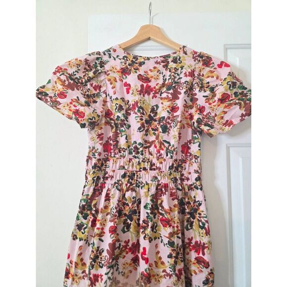 Anthropologie Maeve The Somerset Maxi Dress In Pink Floral S - Picture 9 of 11